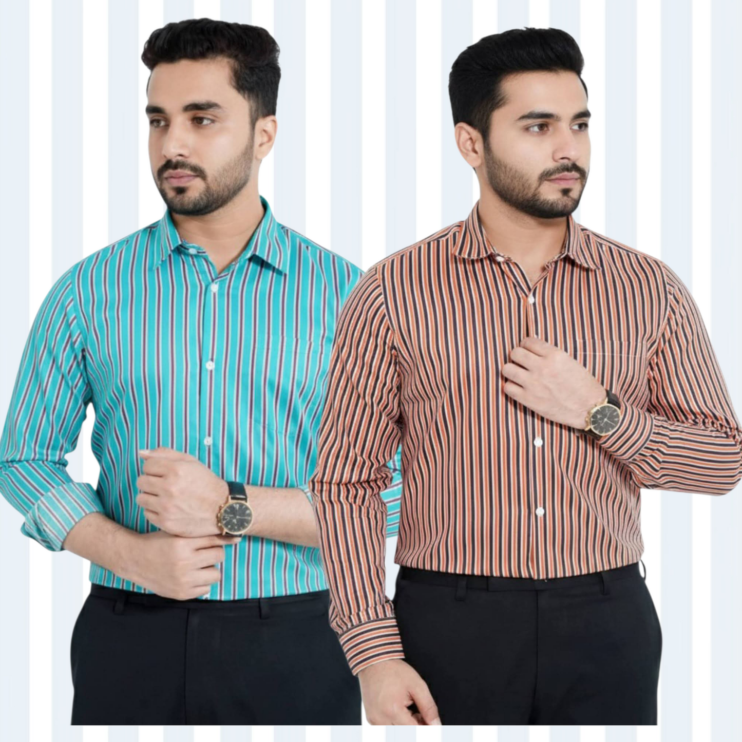 Stripe Full Sleeve Shirt