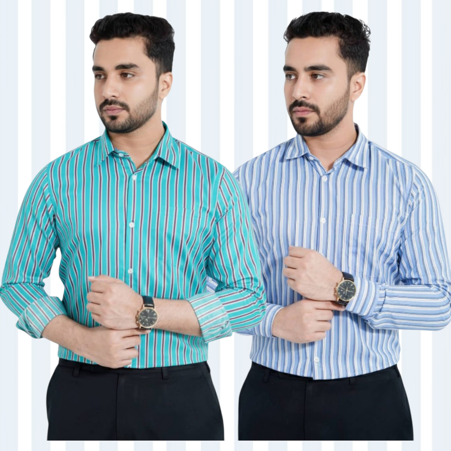 Stripe Full Sleeve Shirt