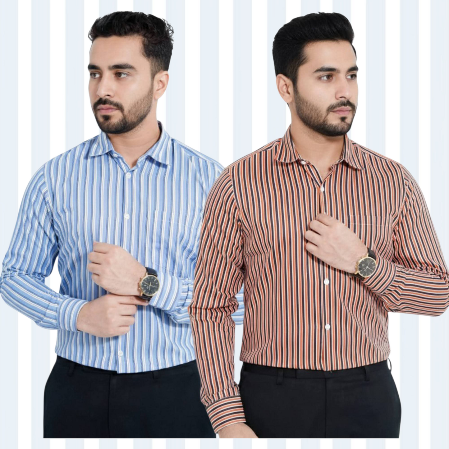 Stripe Full Sleeve Shirt