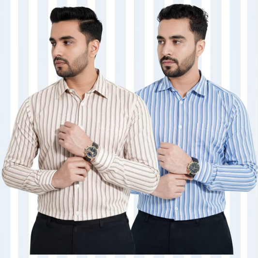 Stripe Full Sleeve Shirt