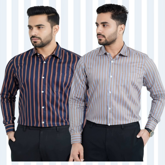 Stripe Full Sleeve Shirt