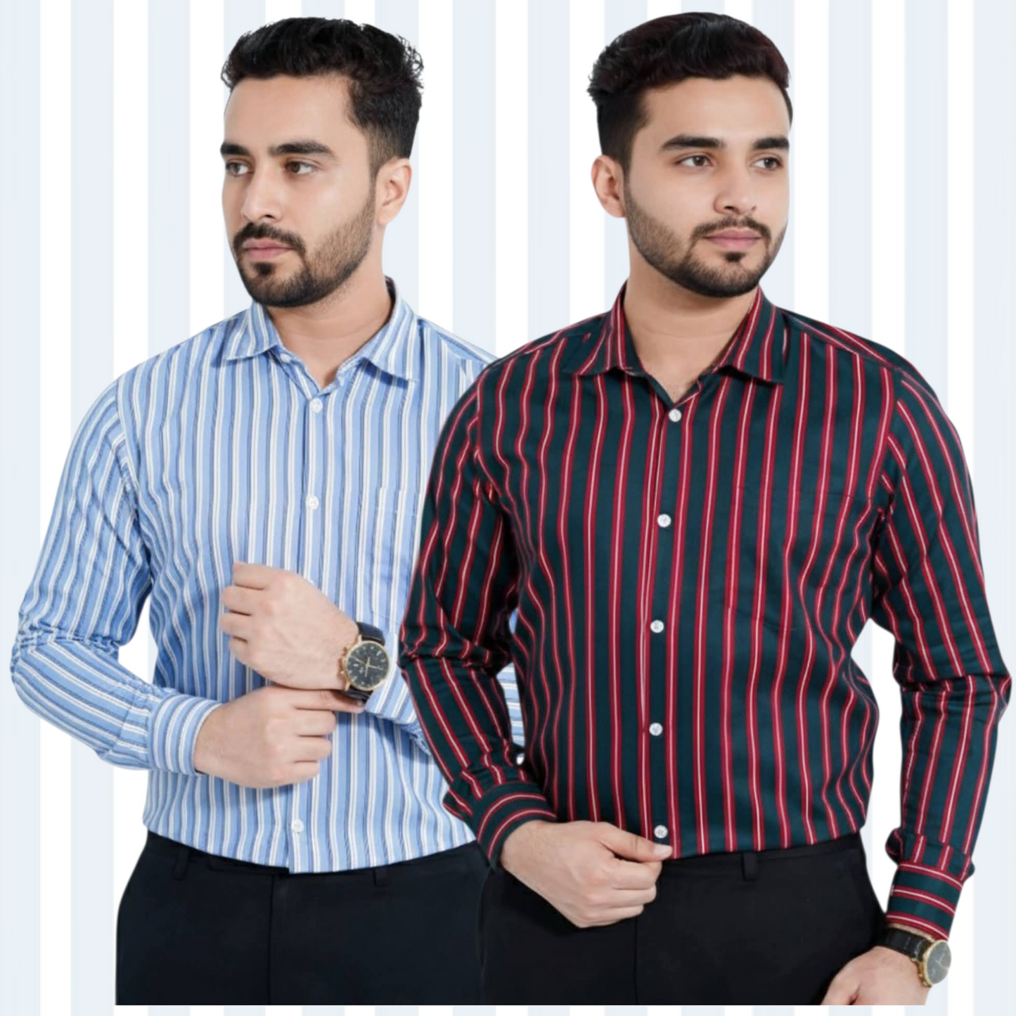 Stripe Full Sleeve Shirt