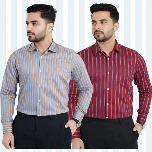 Stripe Full Sleeve Shirt