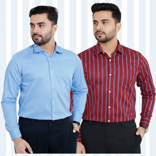 Stripe Full Sleeve Shirt