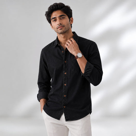 Soft Denim Summer Shirt