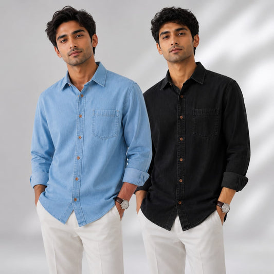 Soft Denim Summer Shirt
