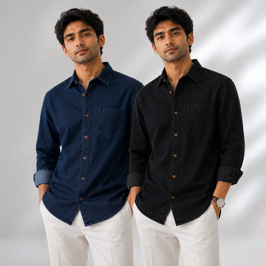 Soft Denim Summer Shirt