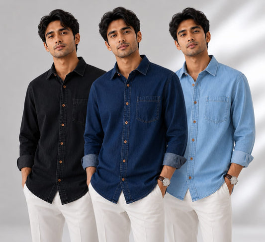 Soft Denim Summer Shirt