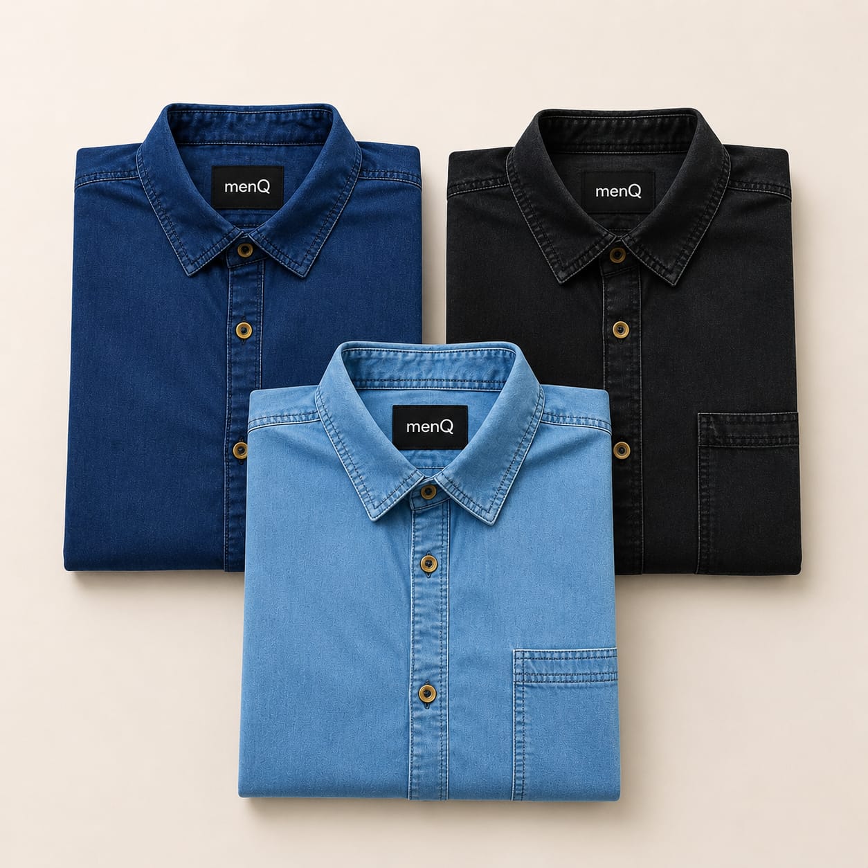 Lightweight Summer Denim Shirt