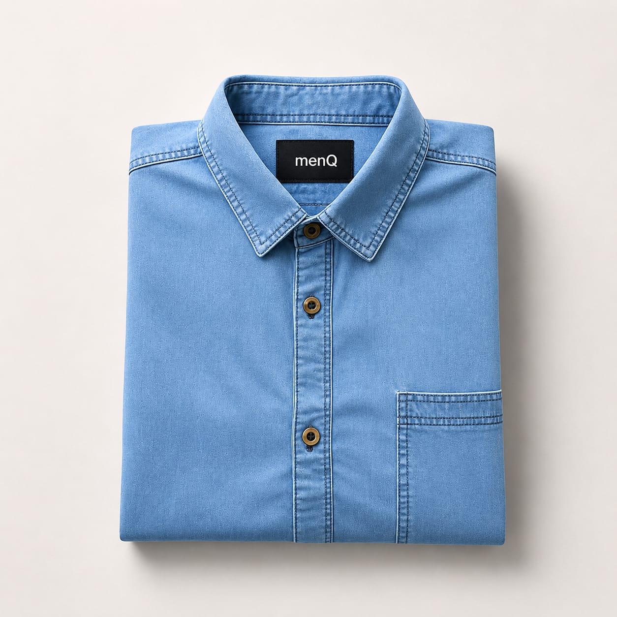 Lightweight Summer Denim Shirt