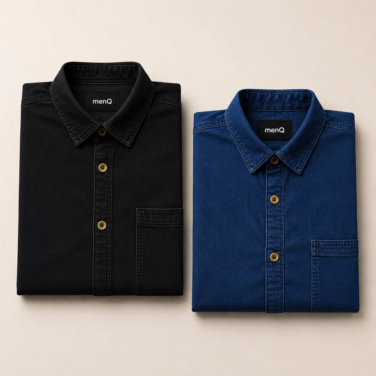 Lightweight Summer Denim Shirt