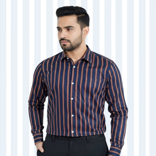 Stripe Full Sleeve Shirt