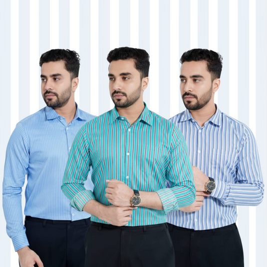 Stripe Full Sleeve Shirt