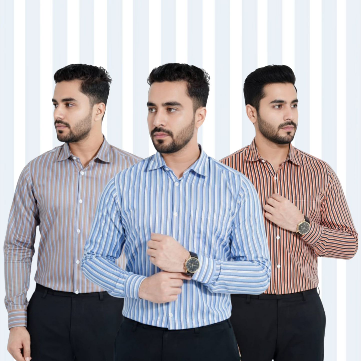 Stripe Full Sleeve Shirt