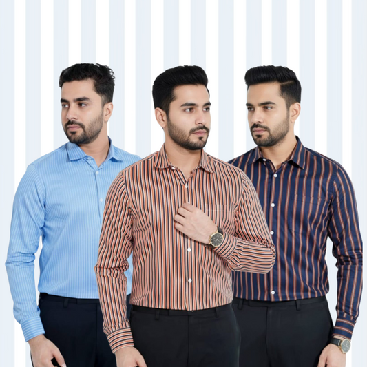 Stripe Full Sleeve Shirt