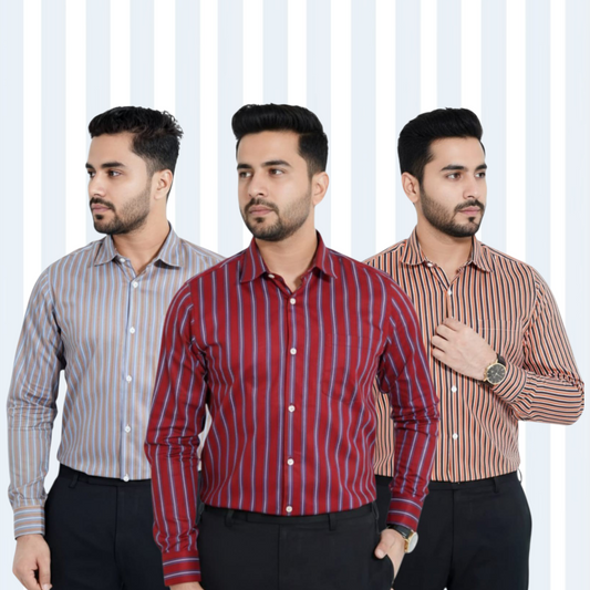 Stripe Full Sleeve Shirt